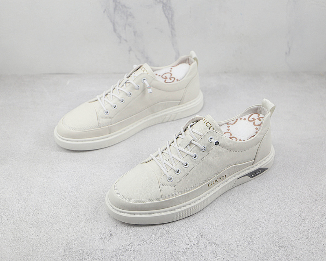 Gucci [GU*CCI SCREENER GG HIGH-TOP SNEAKER WHITE/WHITE/WHITE]-[MAN:38-44] - Image 4