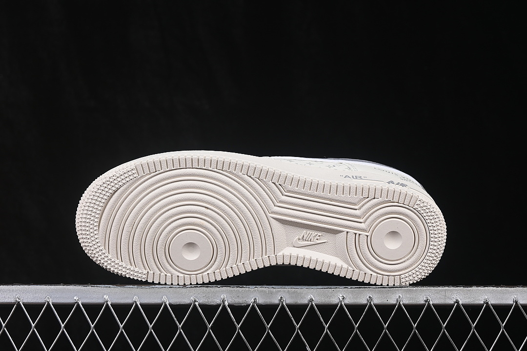 Nike [GS2288-014]-[AIR FORCE 1 07 LOW CASUAL SNEAKERS WHITE/GREY]-[WOMAN:36-39]-[MAN:40-45] - Image 15
