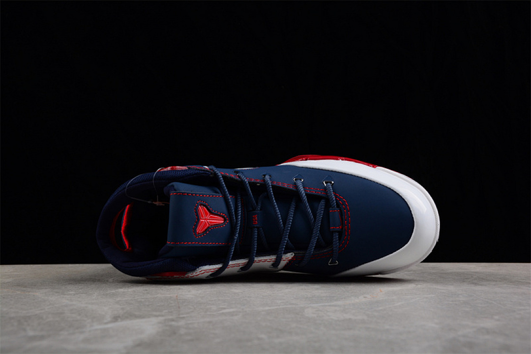 Nike [AQ2728-400]-[ZOOM KOBE 1 PROTRO USA MIDNIGHT NAVY/WHITE-VARSITY RED]-[MAN:40-46] - Image 13