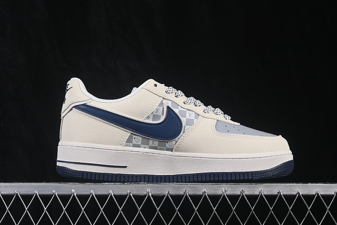Nike [LF6688-005]-[AIR FORCE 1 07 LOW CASUAL SNEAKERS BEIGE/BLACK]-[WOMAN:36-39]-[MAN:40-45] - Image 15