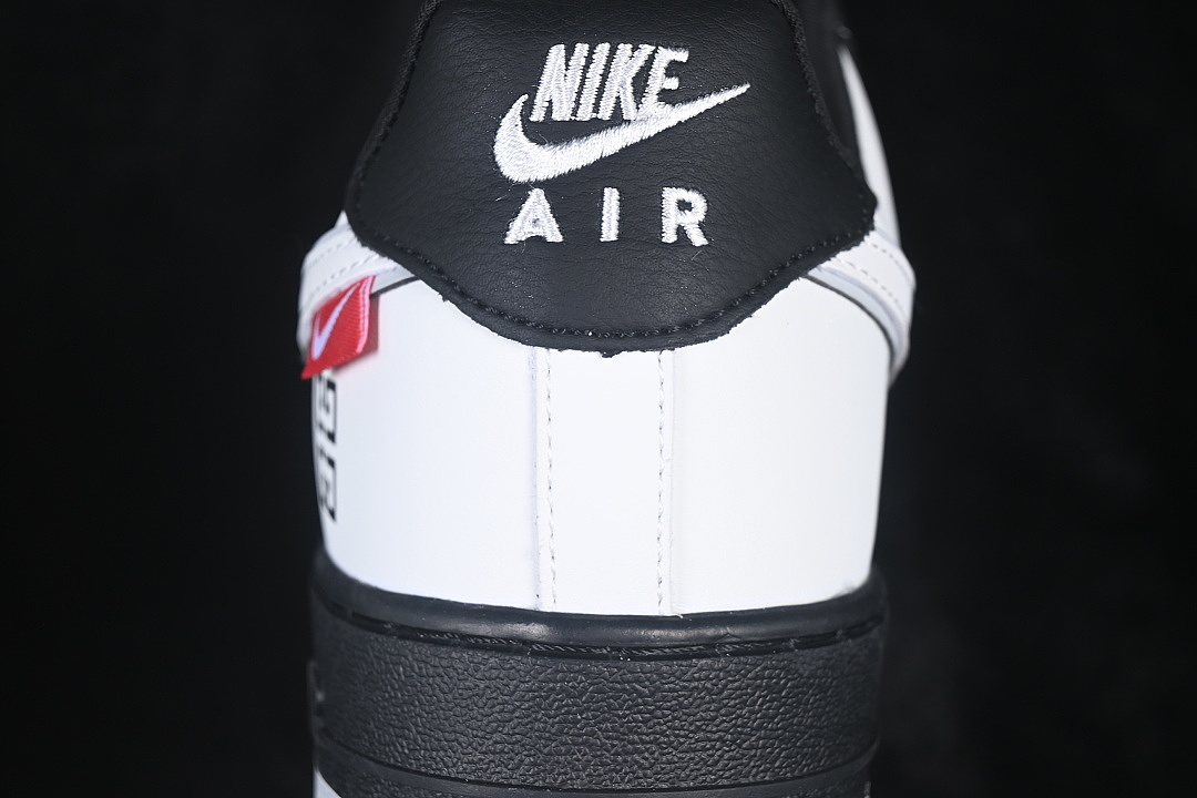 Nike [RJ1988-004]-[AIR FORCE 1 07 LOW CASUAL SNEAKERS BLACK/WHITE]-[WOMAN:36-39]-[MAN:40-45] - Image 6