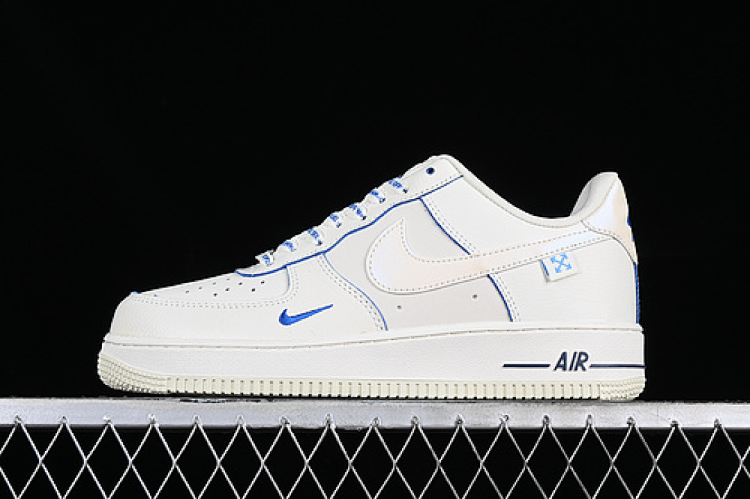 Nike [PF9055-766]-[AIR FORCE 1 07 LOW WHITE/BLUE]-[WOMAN:36-39]-[MAN:40-45], photo 1