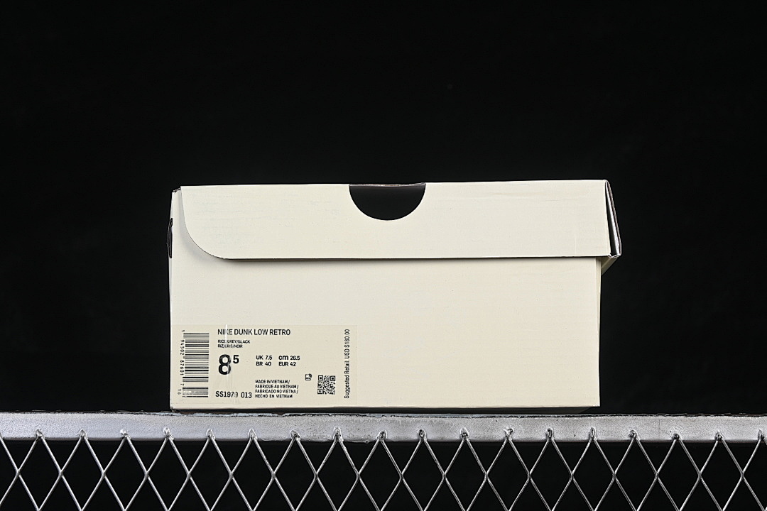 Nike [SS1979-013]-[AIR FORCE 1 07 LOW WHITE/BLACK/GREY]-[WOMAN:36-39]-[MAN:40-45] - Image 12