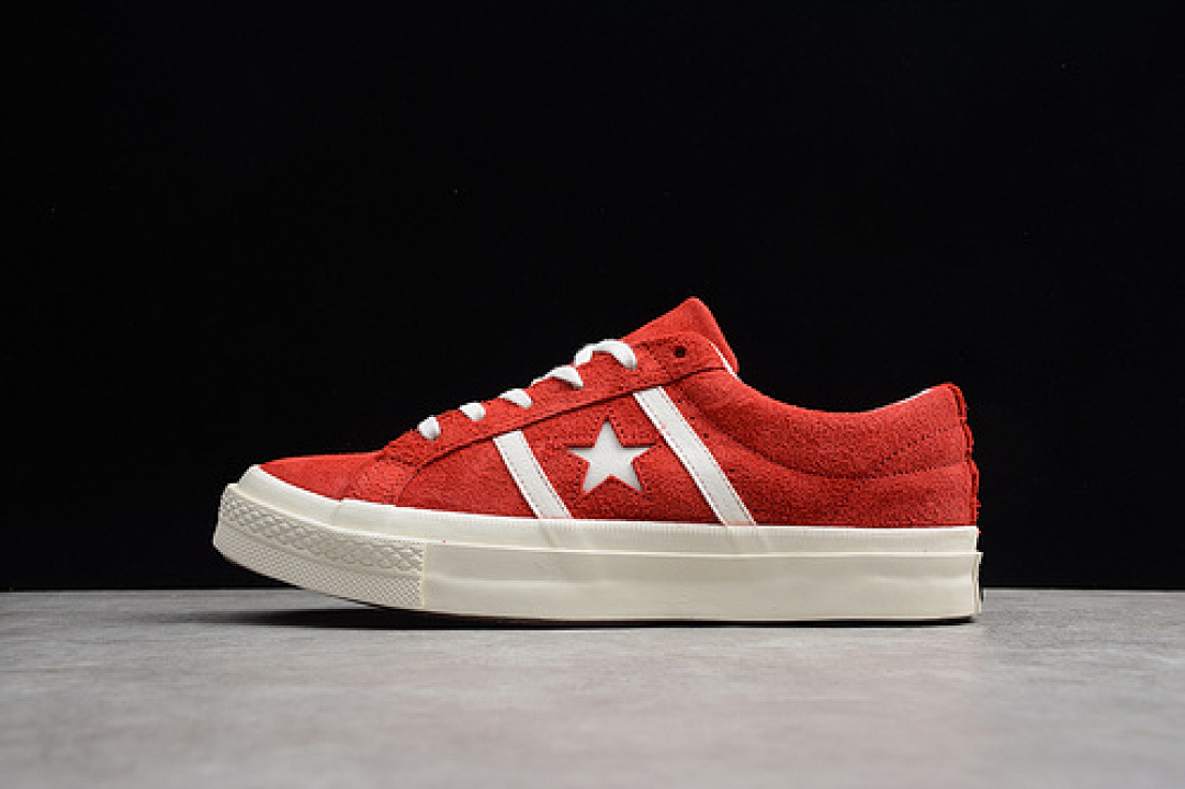 Converse [58-56-64]-[163270C]-[ONE STAR ACADEMY LOW OX ENAMEL/RED/EGRET]-[WOMAN:35-39]-[MAN:40-44], photo 1