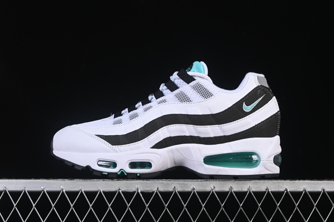 Unbranded [IM7409-100]-[AIR MAX 95 RETRO AIR CUSHIONED SHOES WHITE/SKY BLUE/BLACK]-[MAN:40-47.5], photo 1