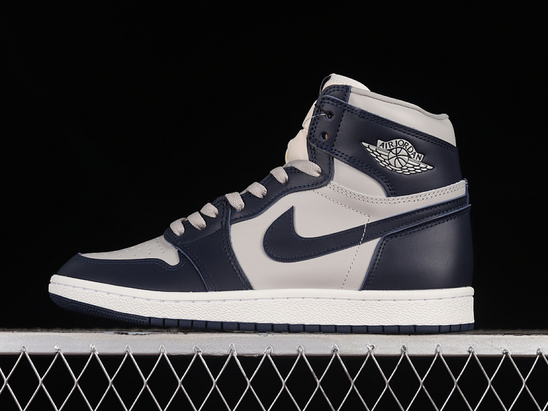 Jordan [BQ4422-400]-[AIR JORDAN 1 RETRO HIGH 85 GEORGETOWN COLLEGE NAVY/SUMMIT WHITE/TECH (GREY]), photo 1