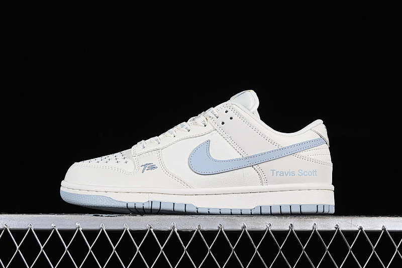 Nike SB DUNK LOW TS WHITE/GRET/BLUE · DD1391-132, photo 1