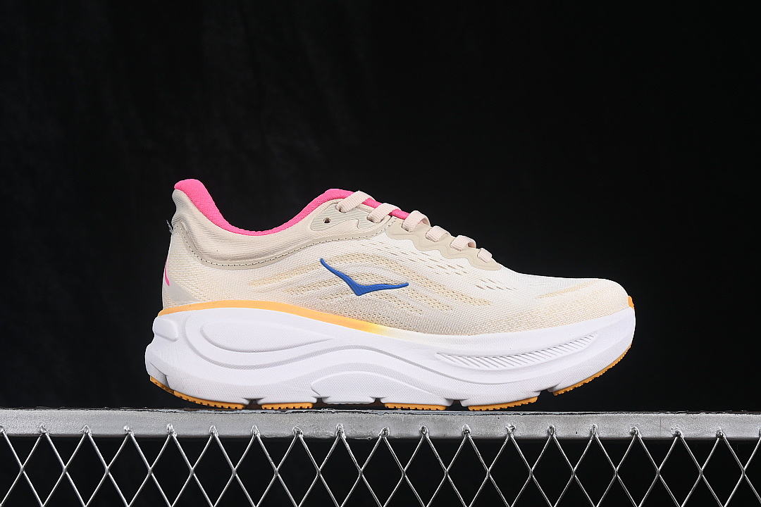 On Running [1162014 ALBST]-[BONDI 9 CUSHIONED RUNNING SHOES PINK/BEIGE/YELLOW]-[WOMAN:36-39]-[MAN:40-41] - Image 15