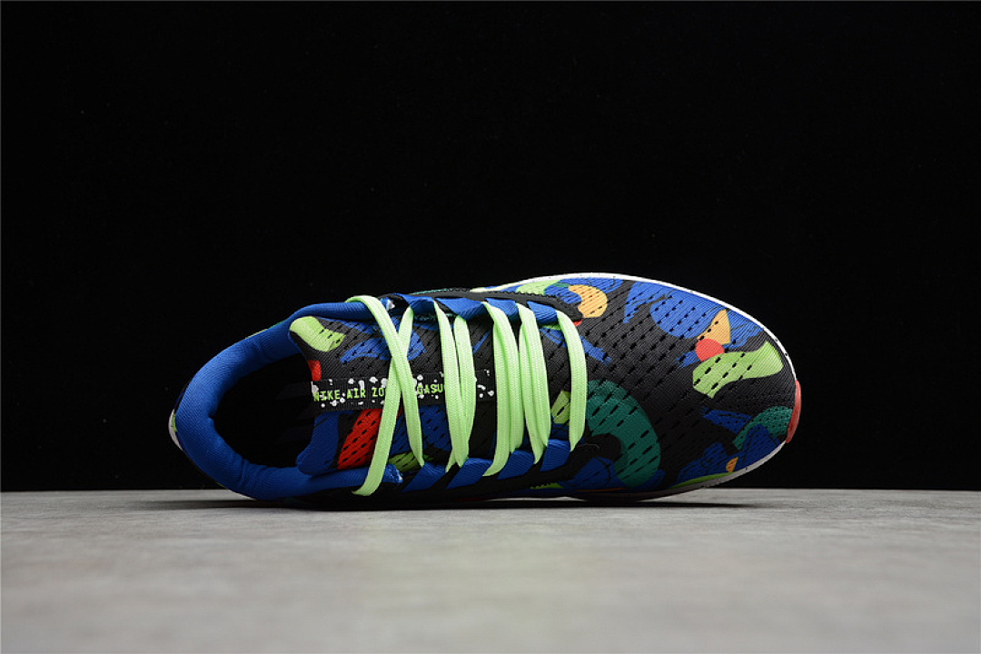 Nike [DD1827-001]-[KELLY ANNA LONDON X AIR ZOOM PEGASUS 38 RUN PAST THE FUTURE BLACK/RACER (BLUE]) - Image 4