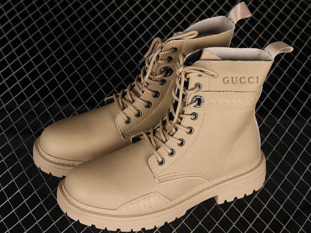 Gucci [JPO605537]-[GU*CCI FASHION TREND MARTIN BOOTS LIGHT BROWN/LIGHT BROWN]-[MAN:39-43] - Image 11