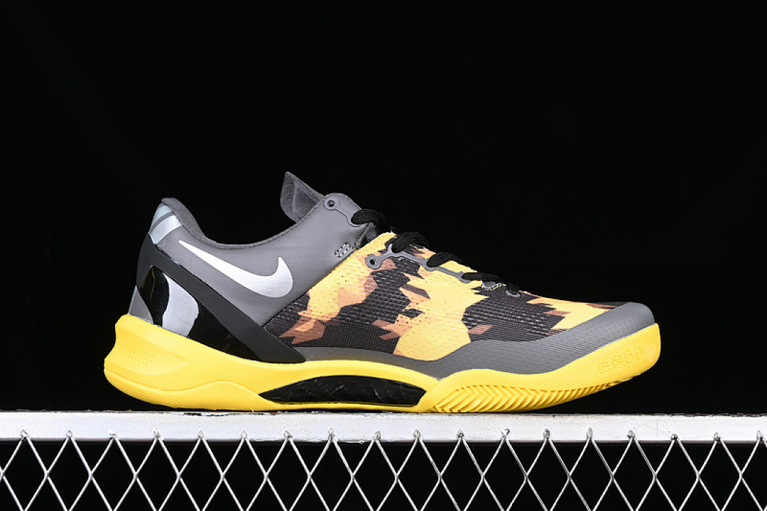 Nike [555286-077]-[KOBE 8 SYSTEM GREY/YELLOW/BLACK]-[MAN:40-46] - Image 2
