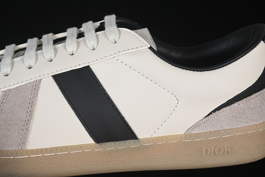 Dior [LOW-TOP DERBY SHOES WHITE/GREY/BLACK]-[WOMAN:39]-[MAN:40-45] - Image 7