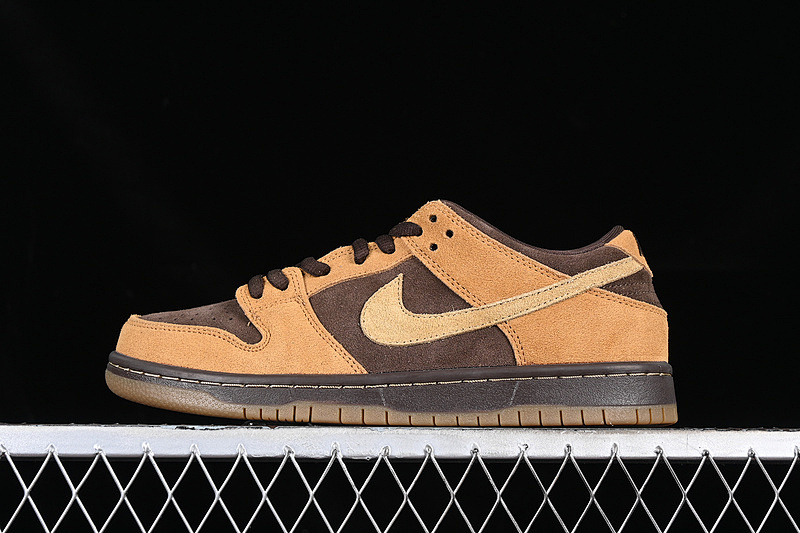 Nike DUNK LOW PRO SB BAROQUE BROWN/HAY-MAPLE · 304292-221, photo 1