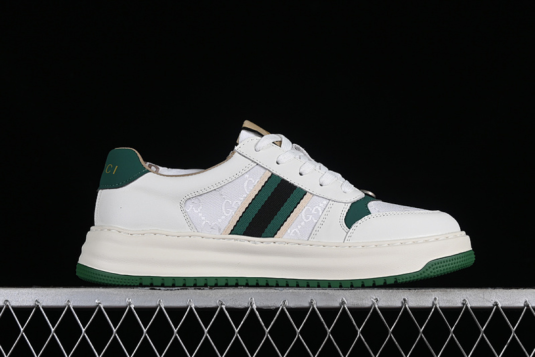 Chanel [9Y9209666]-[GU*CCI CHUNKY B SCREENER GG WHITE/BLACK/GREEN]-[MAN:39-44] - Image 2