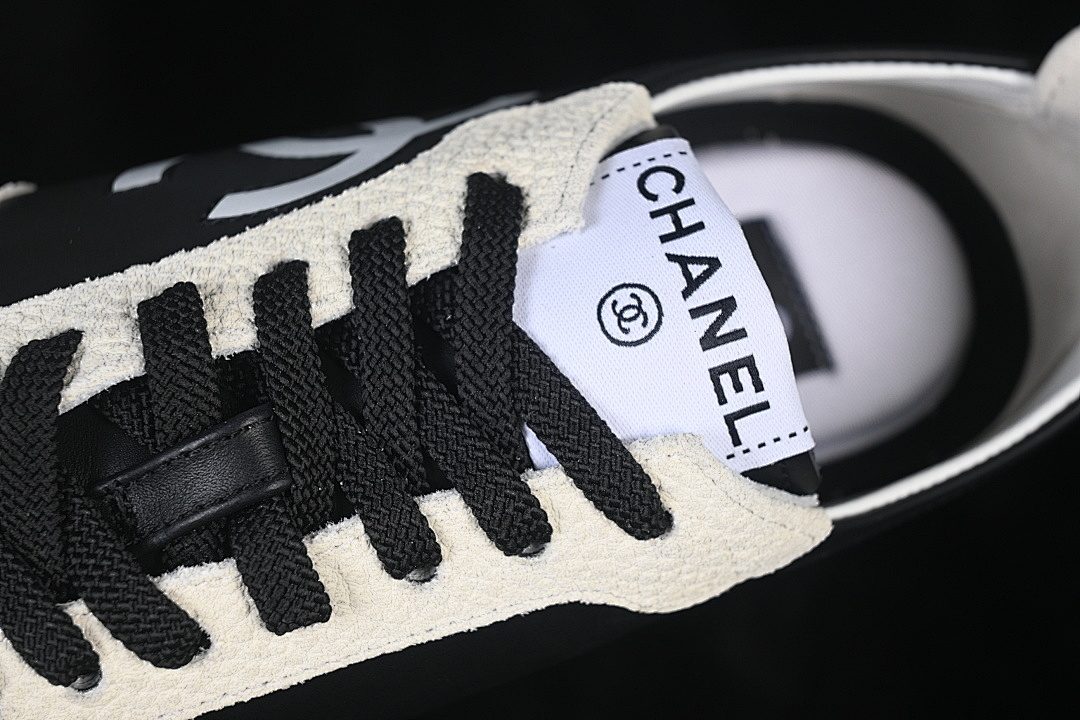 Chanel [G47125]-[RETRO CASUAL SHOES BLACK/WHITE/BLACK]-[WOMAN:35-39]-[MAN:40] - Image 8