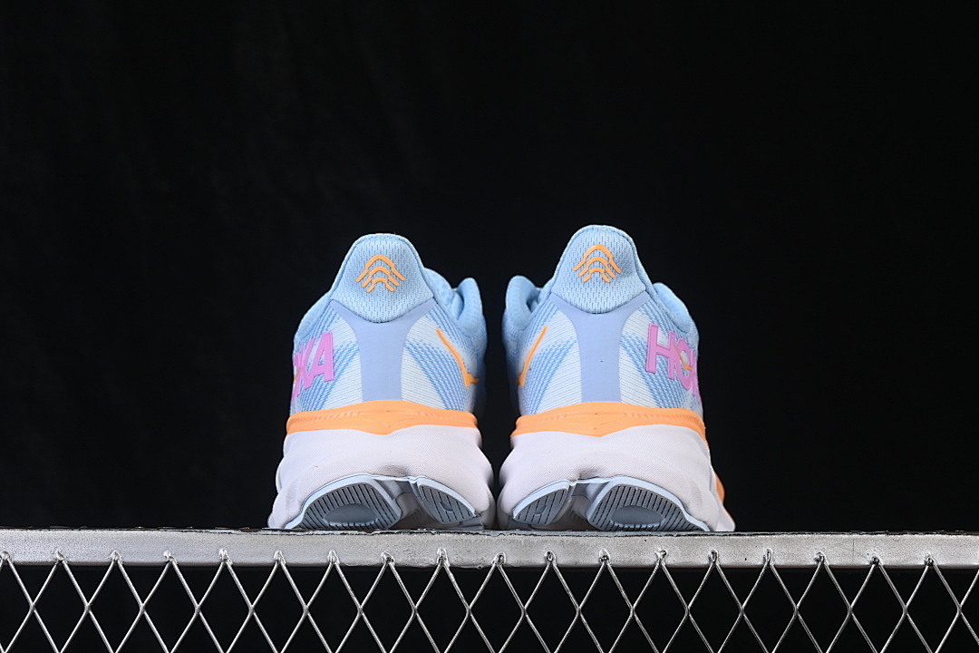 On Running [1132211-ABIW]-[KNITTED MESH RUNNING SHOES BLUE/ORANGE/BLUE]-[WOMAN:36-39]-[MAN:40-45] - Image 14