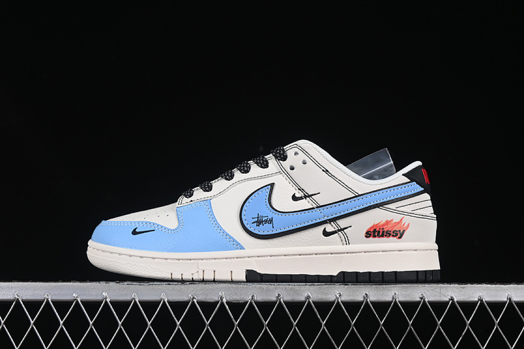 Nike SB DUNK LOW BLACK/BLUE/BEIGE · ZH2598-225, photo 1