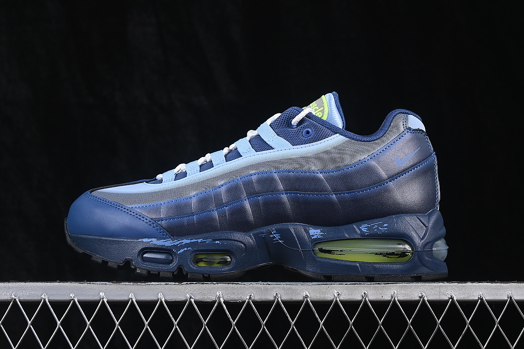 Unbranded [II7404-400]-[AIR MAX 95 AIR CUSHIONED RUNNING SHOES NAVY BLUE/MIDNIGHT BLUE]-[MAN:40-48.5], photo 1