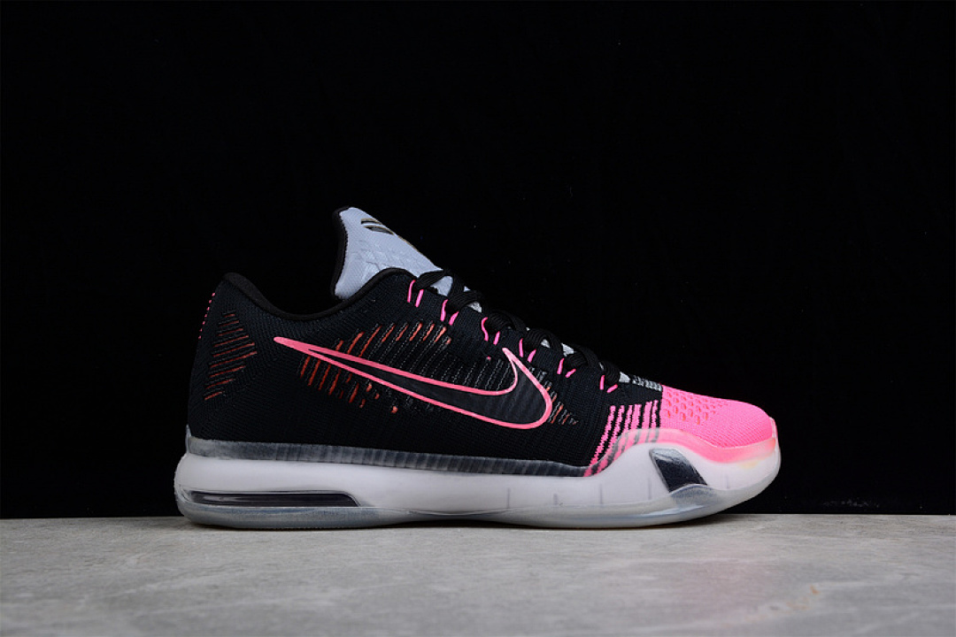 Nike [747212-010]-[KOBE 10 ELITE MAMBACURIAL BLACK/BLACK-WOLF GREY-PINK FLASH]-[MAN:40-46] - Image 15
