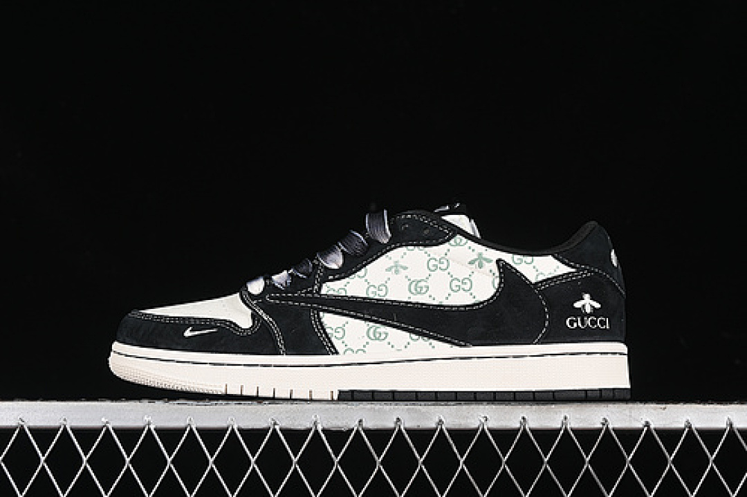 Jordan [SJ2068-139]-[TRAVIS SCOTT X FRAGMENT DESIGN AIR JORDAN 1 LOW OG SP BLACK/WHITE]-[36-45], photo 1