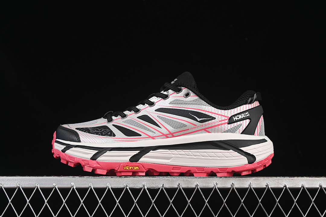Hoka [1126851 GTCG]-[HOKA MAFATE SPEED 2 WHITE/GREY/BLACK/RED]-[WOMAN:36-39]-[MAN:40-45] - Image 2
