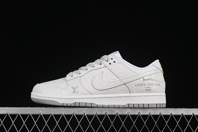 Louis Vuitton Nike SB DUNK LOW LV WHITE/GREY · XX3168-140, photo 1