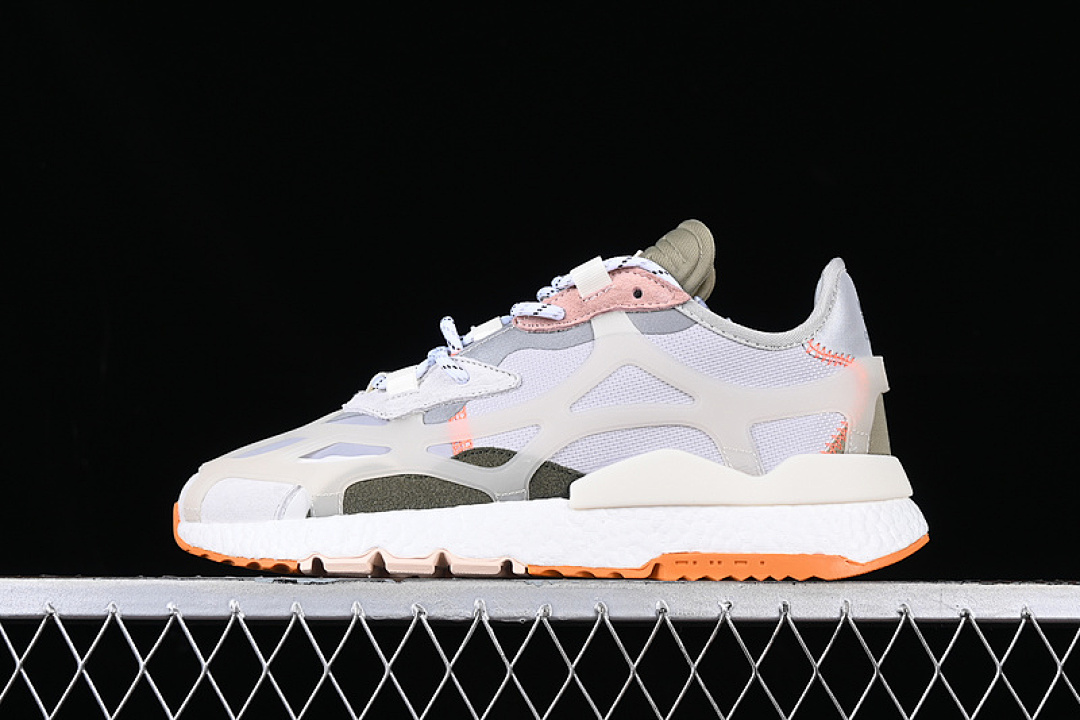 Adidas [ID5101]-[ADIDAS IVY PARK X NITE JOGGER CAMO LIGHT SOLID GREY/CHALK WHITE/BLISS (ORANGE]), photo 1