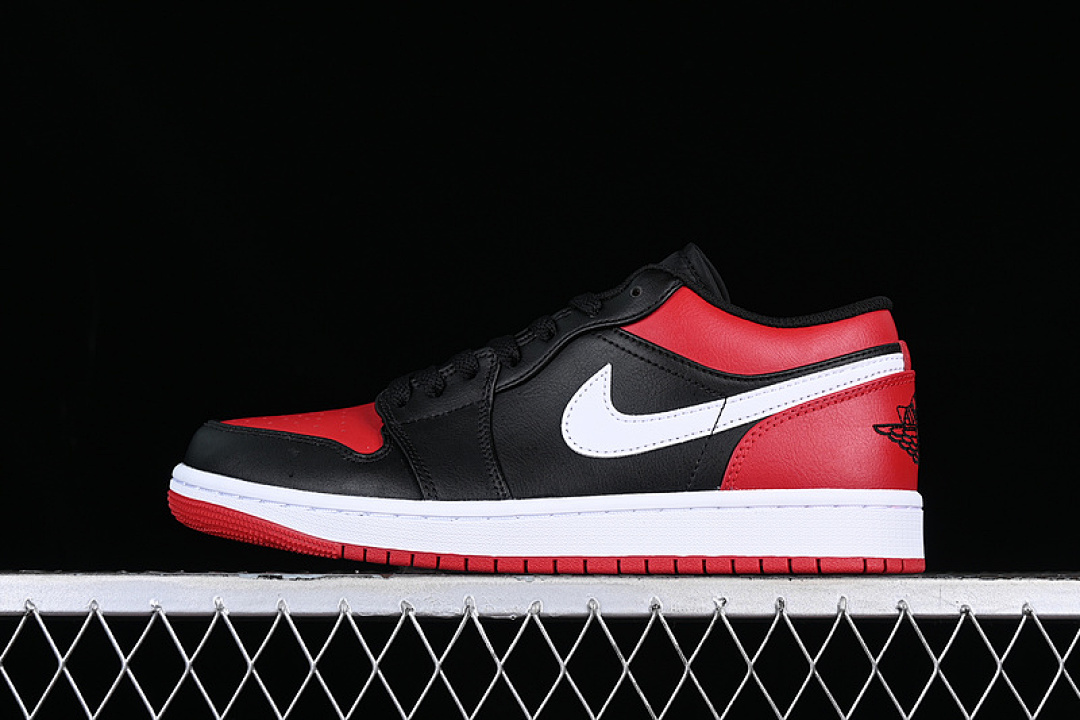 Jordan [553558-066]-[AIR JORDAN 1 LOW SHATTERED BACKBOARD BLACK/WHITE/RED]-[MAN:40-46], photo 1