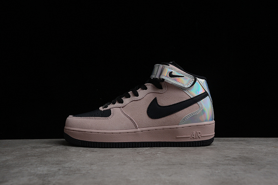 Nike [WZ3066-061]-[AIR FORCE 1 07 MID PINK/BLACK/SILVER]-[WOMAN:36-39]-[MAN:40-45], photo 1