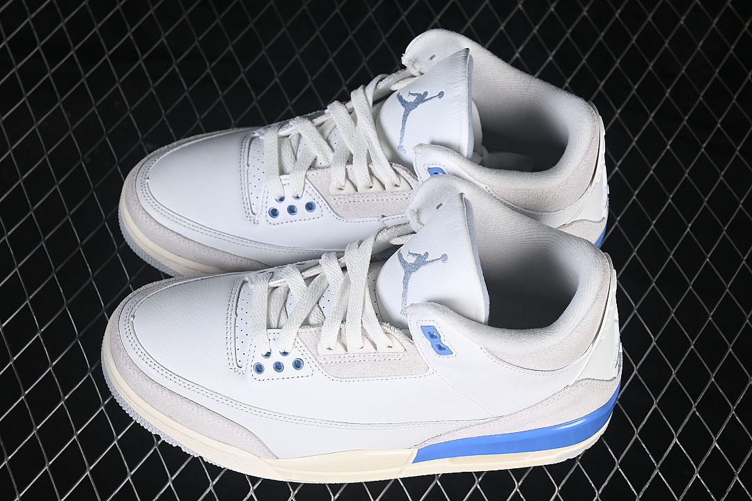 Unbranded [CT8532-101]-[JORDAN 3 RETRO SUMMIT WHITE/BLUE-PHOTON DUST-PURE PLATINUM-SAIL]-[MAN:40-48.5] - Image 11