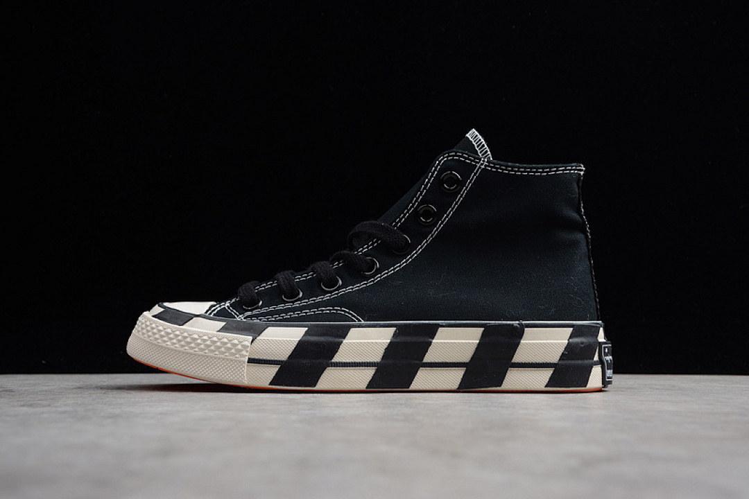 Off-White [163893C]-[CONVERSE CHUCK 70 HI X OFF WHITE BLACK/BLACK/EGRET]-[UNISEX:35-44]-[OG00116], photo 1