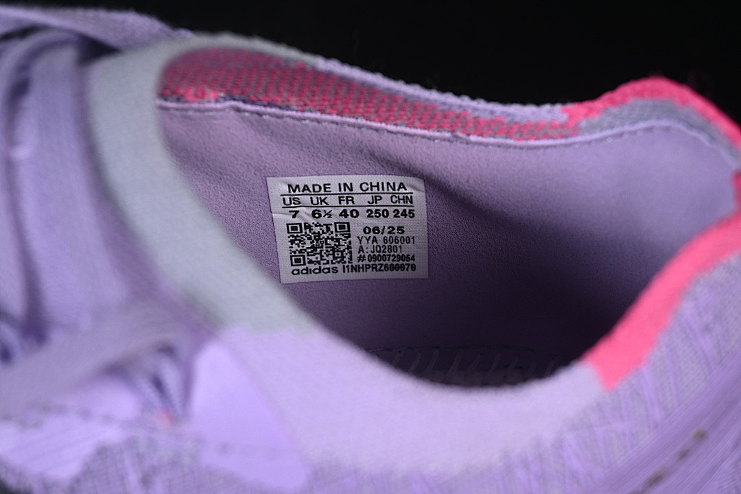 Adidas [JQ2801]-[PRIME X 3.0 STRUNG COMFORTABLE SHOES BLACK/PURPLE/PINK]-[WOMAN:36-39]-[MAN:40-45] - Image 5