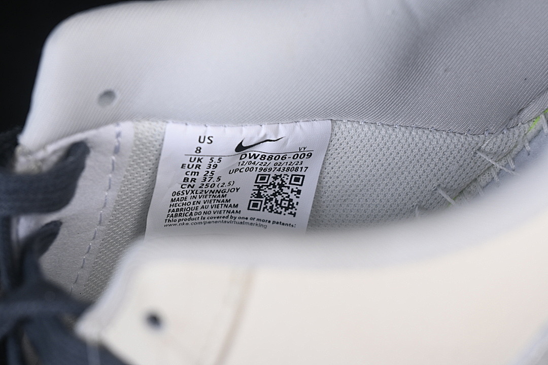 Nike [DW8806-009]-[AIR FORCE 1 07 LOW CASUAL SNEAKERS GREY/BEIGE]-[WOMAN:36-39]-[MAN:40-45] - Image 5