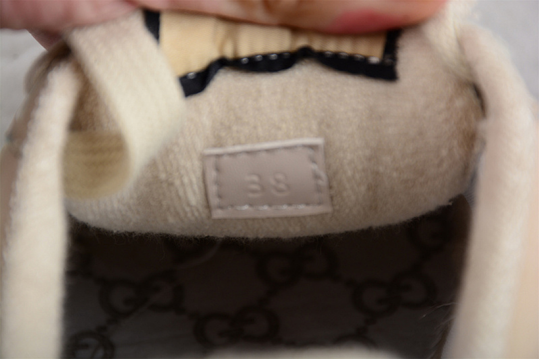 Gucci [GU*CCI DISTRESSED SCREENER SNEAKER BEIGE/GREEN/YELLOW-RED]-[WOMAN:35-39]-[MAN:40-45] - Image 4