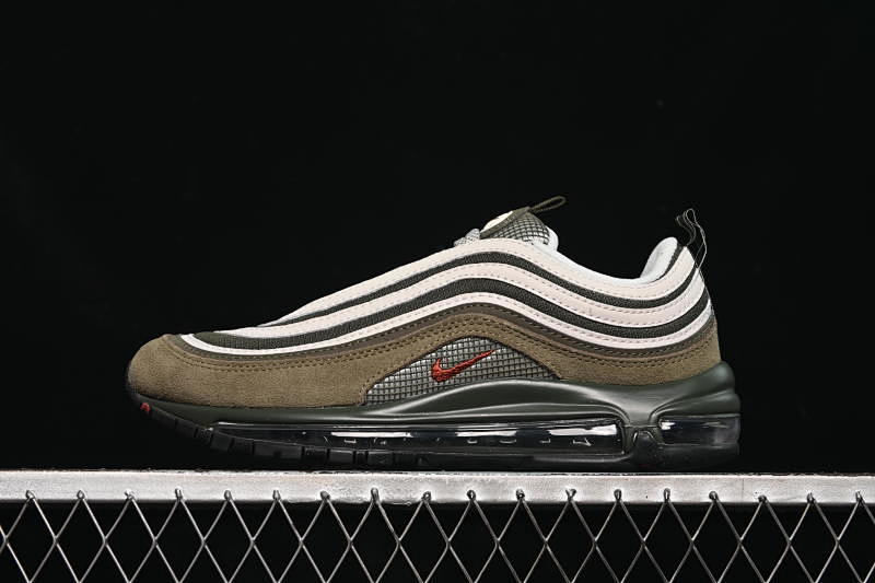 Nike AIR MAX 97 SE WHITE/GREEN · FB9619-001, photo 1