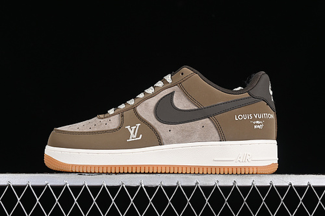 Nike [BA8806-224]-[AIR FORCE 1 07 LOW WHITE/GREY/BROWN]-[WOMAN:36-39]-[MAN:40-45], photo 1