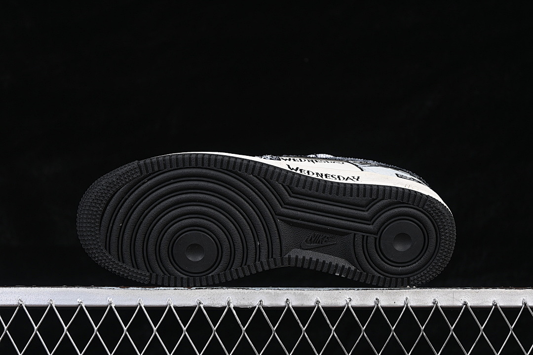 Nike [FB0607-110]-[AIR FORCE 1 07 LOW WHITE/GREY/BLACK]-[WOMAN:36-39]-[MAN:40-45] - Image 15