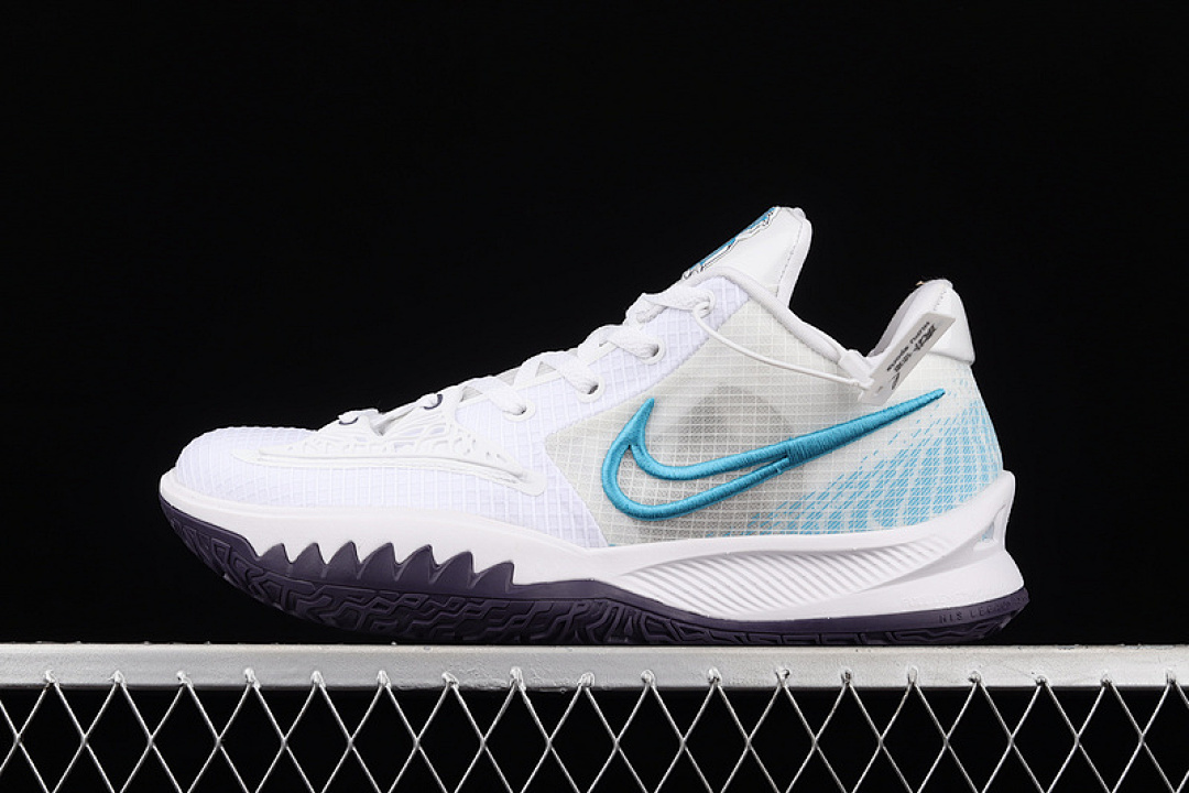 Unbranded [CZ0105-100]-[KYRIE LOW 4 EP WHITE/DARK RAISIN/LASER BLUE]-[MAN:40-46], photo 1