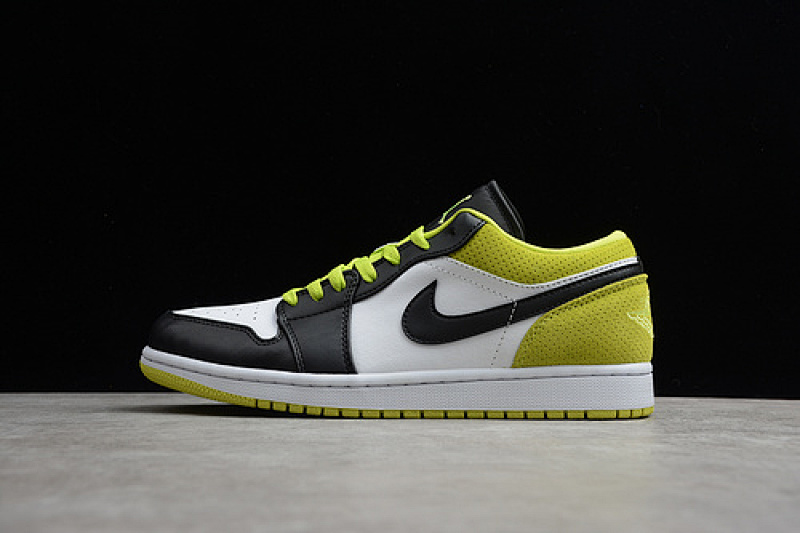 Jordan AIR Jordan 1 LOW CYBER GREEN BLACK/WHITE/GREEN · CK3022-003, photo 1
