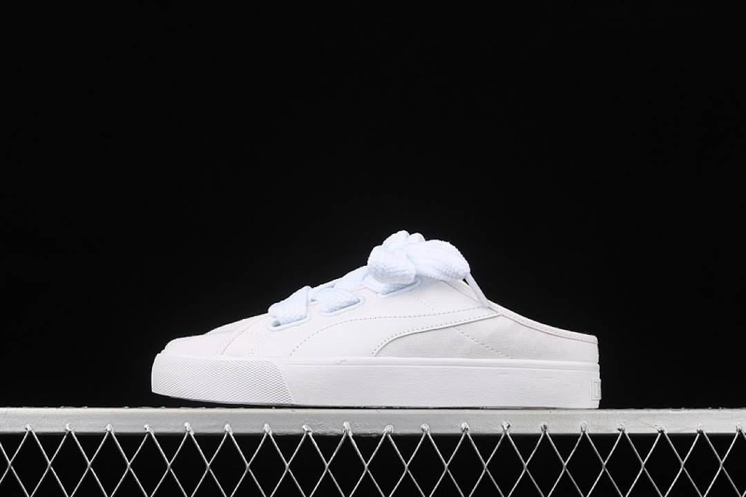 Puma [382331-02]-[BARI MULE RIBBON SHOES WHITE/WHITE/WHITE]-[WOMAN:35.5-39], photo 1