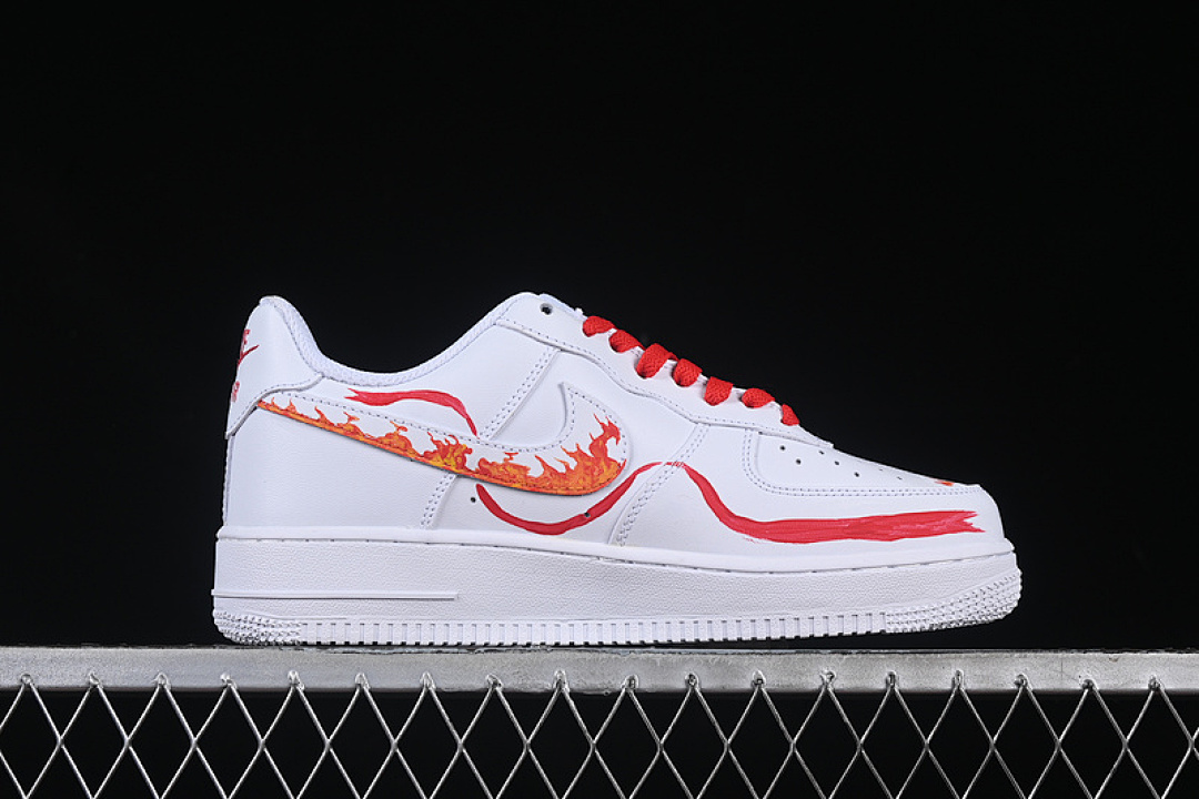 Nike [CW2288-111]-[AIR FORCE 1 07 LOW WHITE/RED]-[WOMAN:36-39]-[MAN:40-45] - Image 16