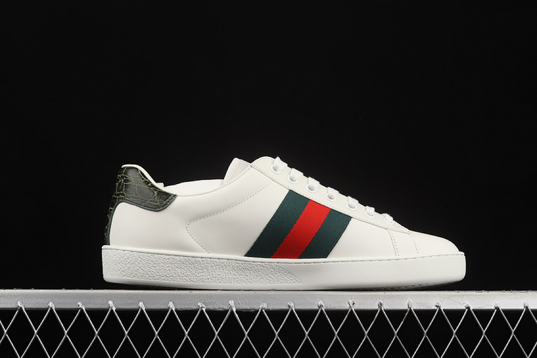 Gucci [1XGM09061]-[GU*CCI ACE EMBROIDERED LOW-TOP SNEAKER WHITE/BLACK/RED]-[MAN SIZE:39-44] - Image 16