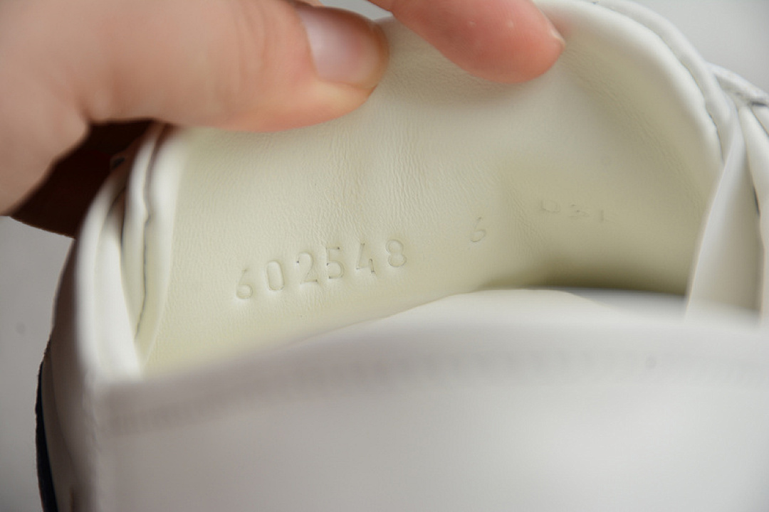 Gucci [GU*CCI ACE EMBROIDERED LOW-TOP SNEAKER WHITE/BLUE/GOLD]-[WOMAN:35-39]-[MAN:40-44] - Image 6