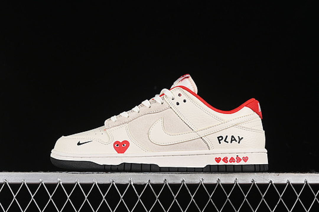 Off-White [KK1688-081]-[SB DUNK LOW OFF WHITE/GREY/RED]-[WOMAN:36-39]-[MAN:40-45], photo 1