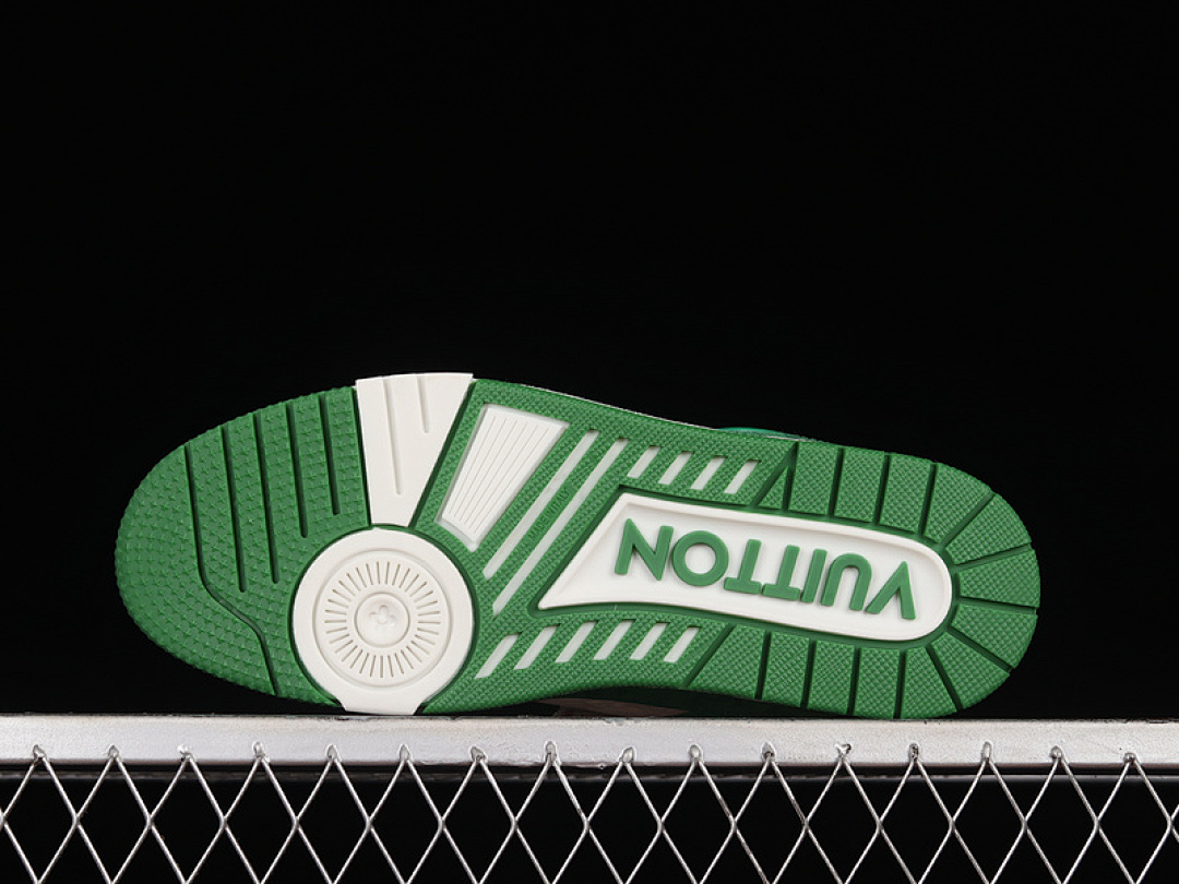 Louis Vuitton [L*V FASHION CATWALK SNEAKERS WHITE/WHITE/GREEN]-[MAN:38-46] - Image 14