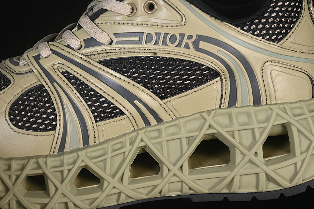 Dior [LOW-TOP CASUAL SPORTS SHOES BROWN/BLACK/BROWN]-[WOMAN:36-39]-[MAN:40-46] - Image 8
