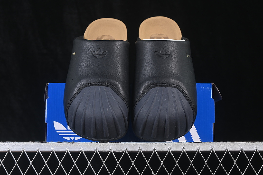 Unbranded [LC0415]-[ADIMULE SUPERSTAR BLACK/NAVY BLUE]-[WOMAN:36-39]-[MAN:40-46] - Image 7