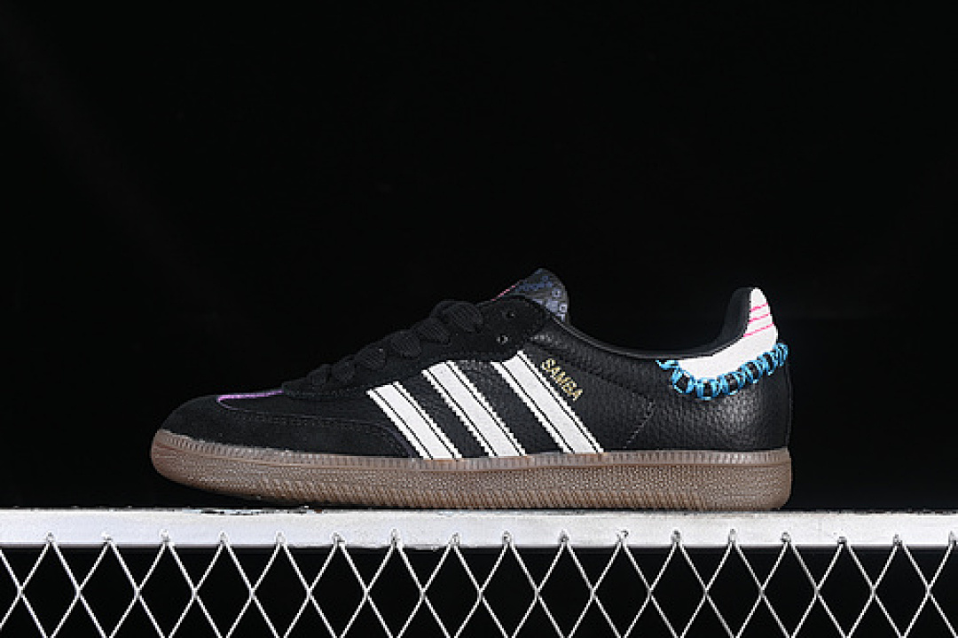 Adidas Adidas ORIGINALS SAMBA OG CORE BLACK/FOOTWEAR WHITE/TEAL · ID1141, photo 1