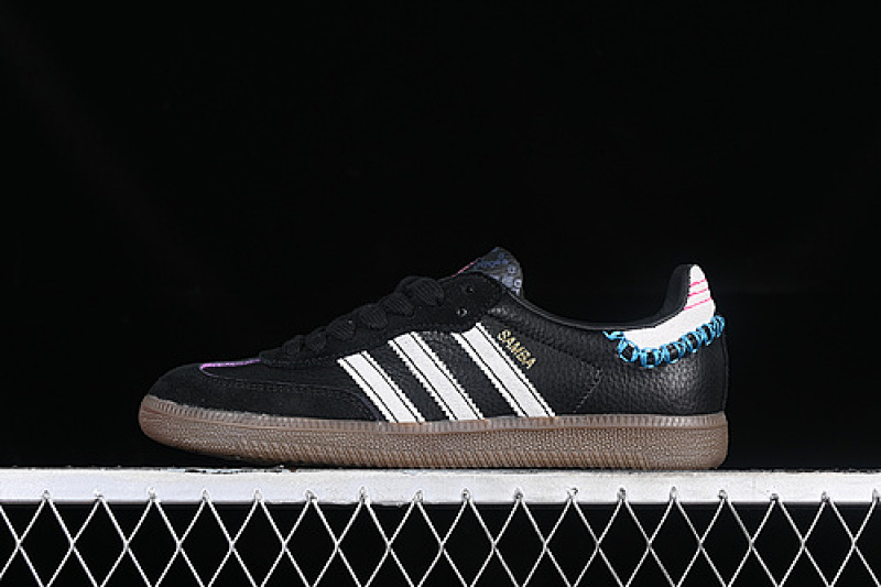Adidas Adidas ORIGINALS SAMBA OG CORE BLACK/FOOTWEAR WHITE/TEAL · ID1141, photo 1