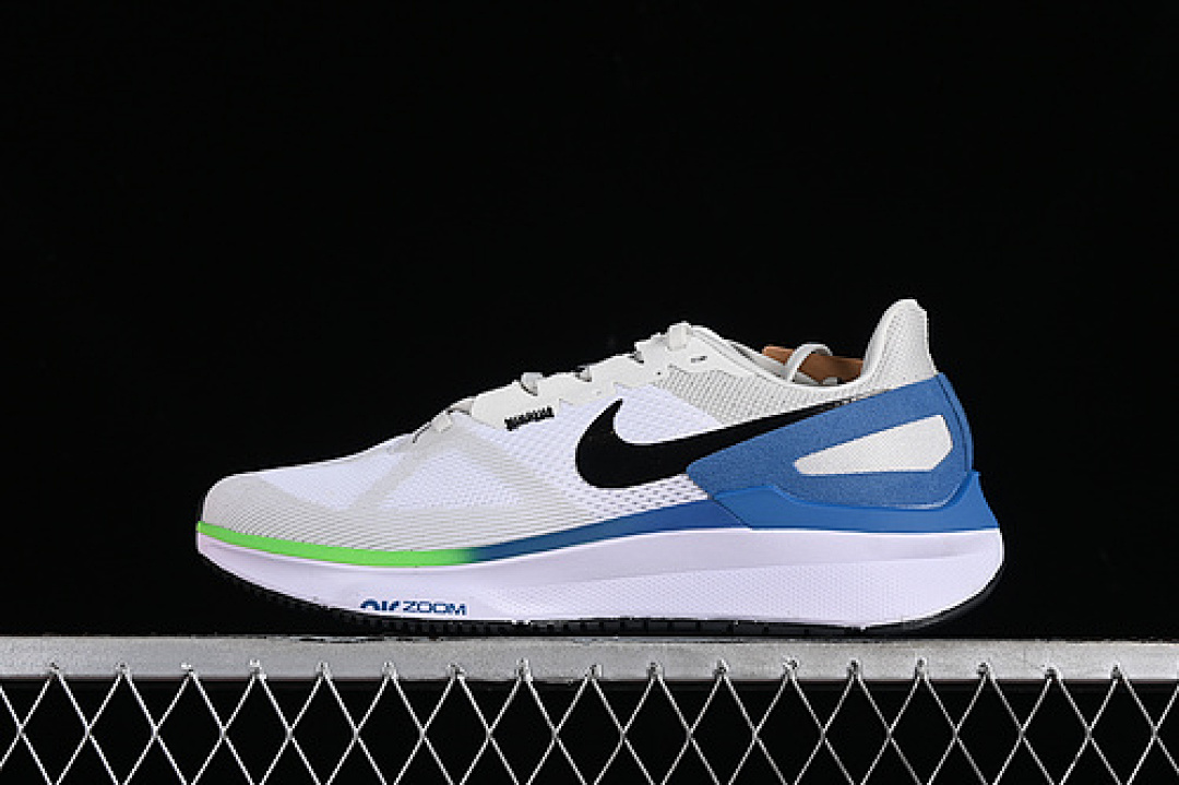 AIR ZOOM STRUCTURE 25 2024 WHITE/PLATINUM TINT/STAR BLUE/BLACK · DJ7883-104, photo 1